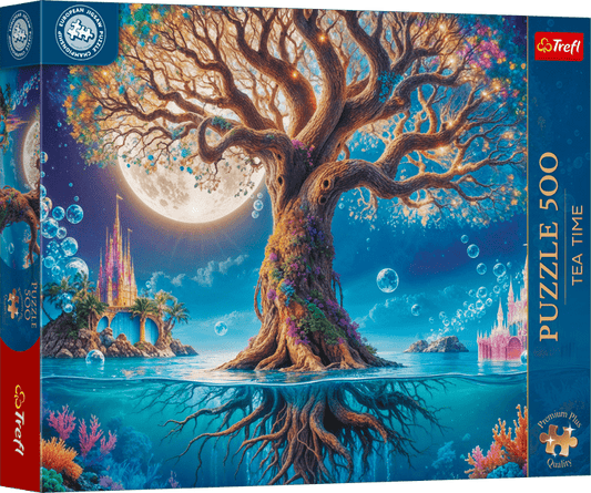 EJPC 2025 🥇 - Varázslatos fa Trefl 500 darabos kirakó puzzle (TR - 37615) - puzzlegarden