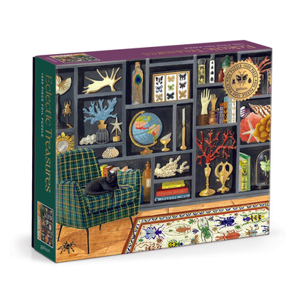 Eklektikus kincsek - aranyfóliás Galison 1000 darabos kirakó puzzle (GA-9780735386136) - puzzlegarden
