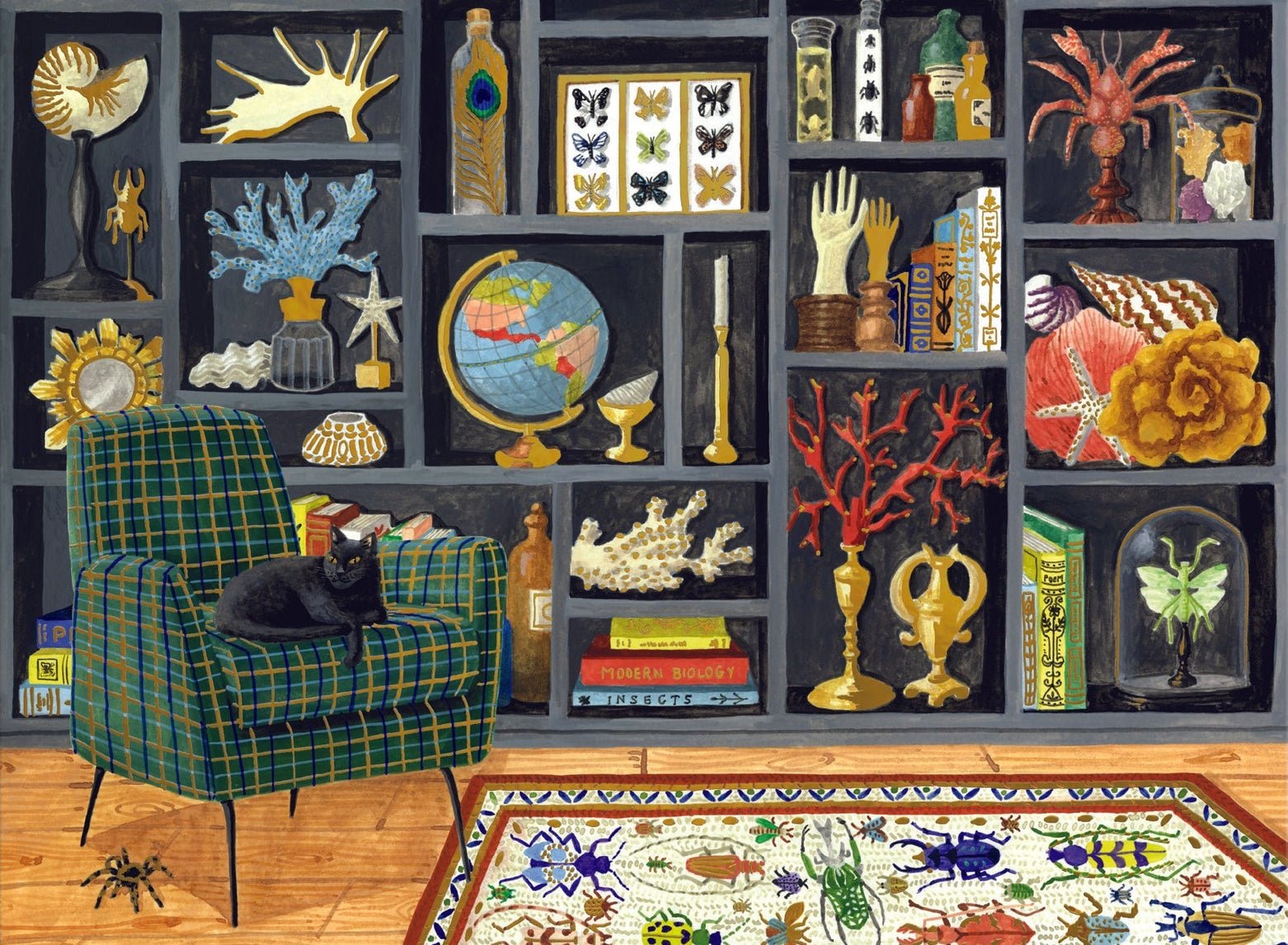 Eklektikus kincsek - aranyfóliás Galison 1000 darabos kirakó puzzle (GA-9780735386136) - puzzlegarden