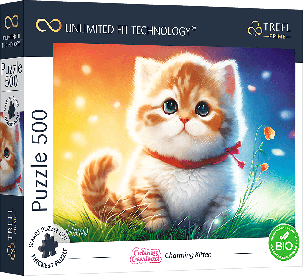 Elbűvölő Kiscica Trefl Prime 500 darabos kirakó puzzle (TR-37463 5900511374636) - puzzlegarden