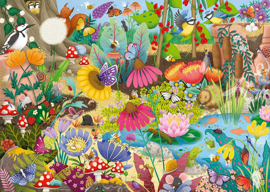 Élet a kertben Ravensburger 1000 darabos kirakó puzzle (RA - 12001456) - puzzlegarden