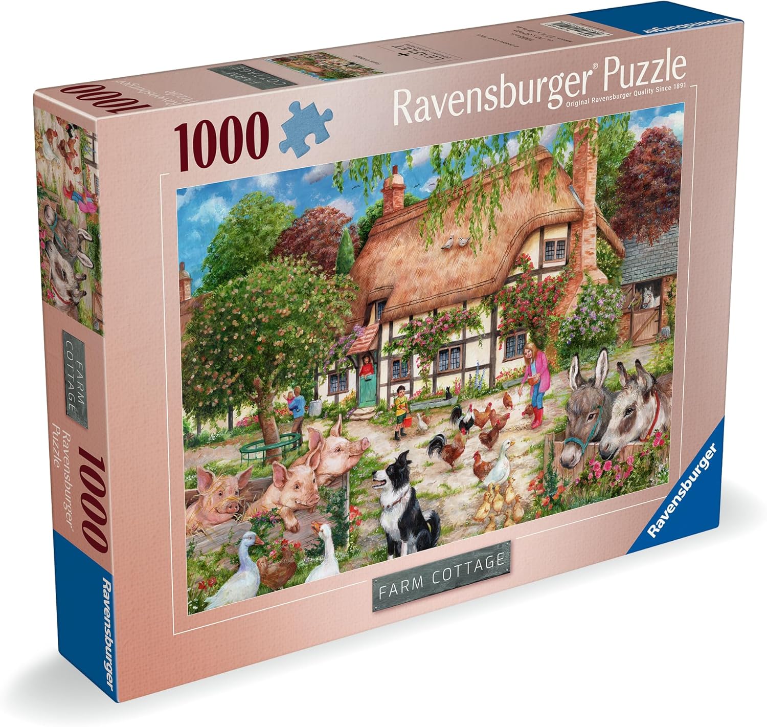 Élet a tanyán Ravensburger 1000 darabos kirakó puzzle (RA-12001529) - puzzlegarden