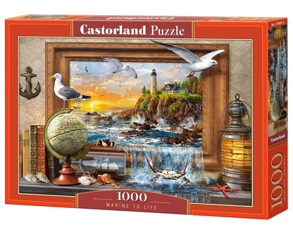 Életre kelt festmény Castorland 1000 darabos kirakó puzzle (C-104581 5904438104581) - puzzlegarden