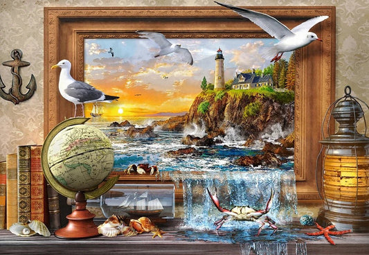Életre kelt festmény Castorland 1000 darabos kirakó puzzle (C - 104581) - puzzlegarden