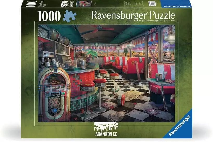 Elhagyatott Helyek – Elhanyagolt Étterem Ravensburger 1000 darabos kirakó puzzle (RA - 12000637) - puzzlegarden