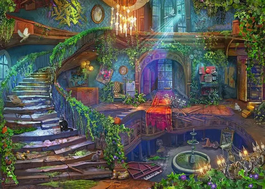 Elhagyatott Helyek – Üresen álló szálloda Ravensburger 1000 darabos kirakó puzzle (RA - 12000486) - puzzlegarden