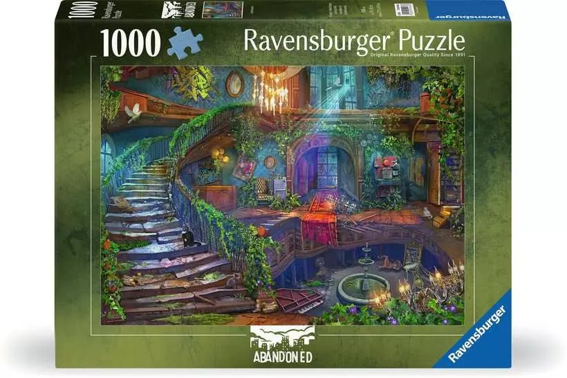 Elhagyatott Helyek – Üresen álló szálloda Ravensburger 1000 darabos kirakó puzzle (RA - 12000486) - puzzlegarden