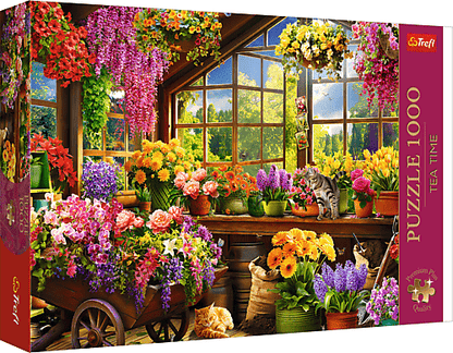 Előkészületek a Tavaszra Trefl 1000 darabos kirakó puzzle (TR - 10840 5900511108408) - puzzlegarden