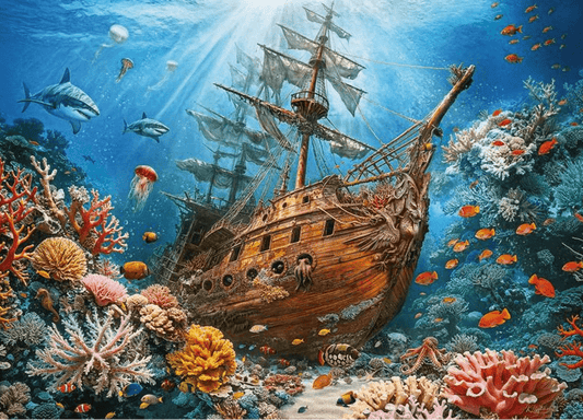 Elsüllyedt kincs Cherry Pazzi 1000 darabos kirakó puzzle (CP - 30820) - puzzlegarden