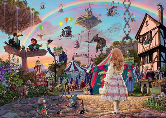 Elvarázsolt cirkusz Ravensburger 1000 darabos kirakó puzzle (RA - 17482) - puzzlegarden