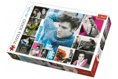 Elvis Presley Montázs Trefl 1000 darabos kirakó puzzle (TR-10541 5900511105414) - puzzlegarden