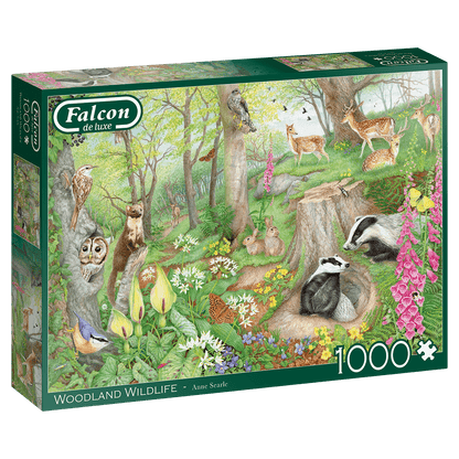 Erdei vadvilág Falcon 1000 darabos kirakó puzzle (FA-11322 8710126113226) - puzzlegarden