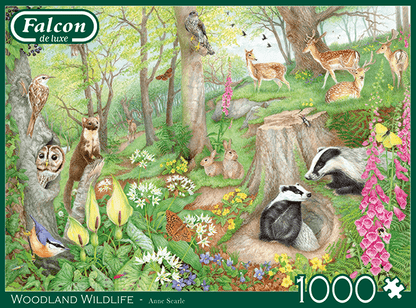 Erdei vadvilág Falcon 1000 darabos kirakó puzzle (FA-11322 8710126113226) - puzzlegarden