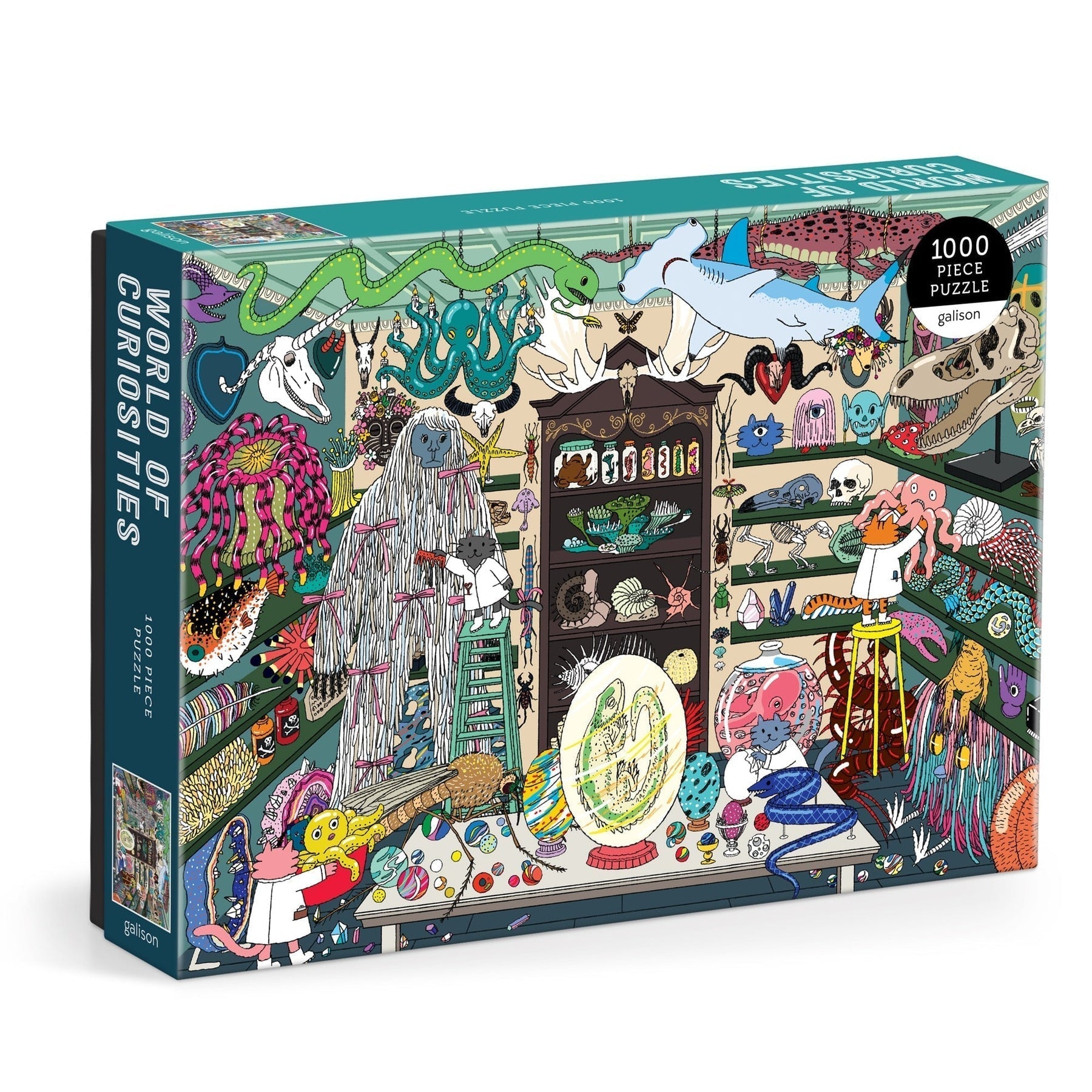 Érdekességek világa Galison 1000 darabos kirakó puzzle (GA-9780735382862) - puzzlegarden