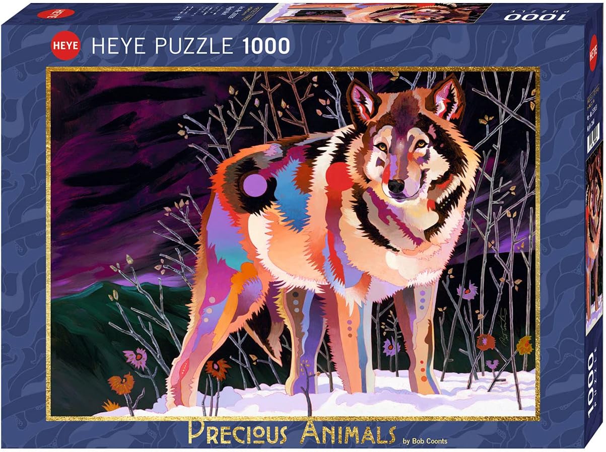 Értékes állatok - Éjjeli Farkas HEYE 1000 darabos kirakó puzzle (HE-29939 4001689299392) - puzzlegarden