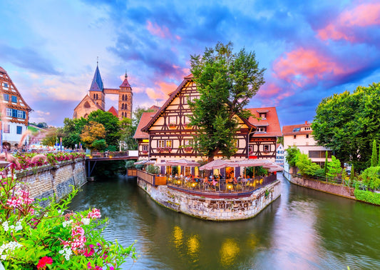 Esslingen am Neckar, Németország Enjoy 1000 darabos kirakó puzzle (EN - 2094) - puzzlegarden