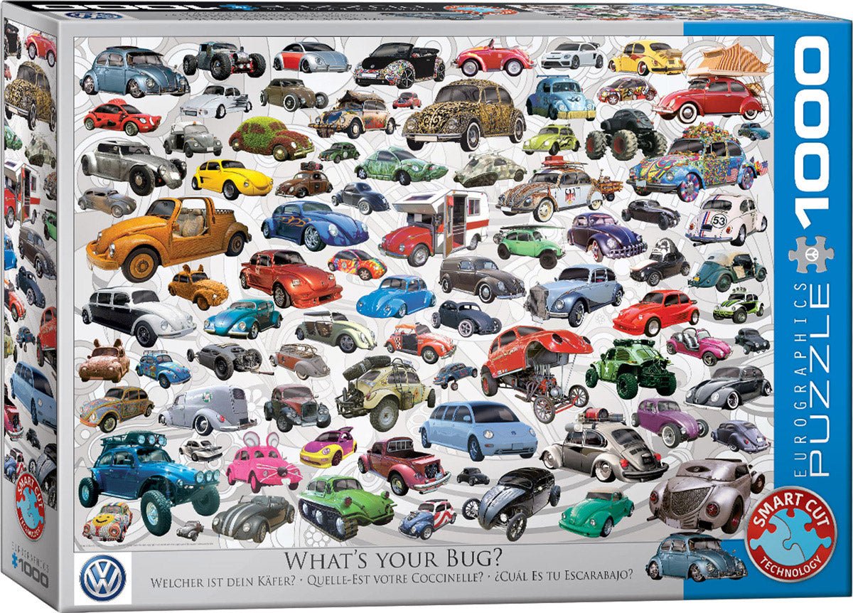 What's Your Bug? 1000 darabos Eurographics puzzle kirakó (6000-0815)