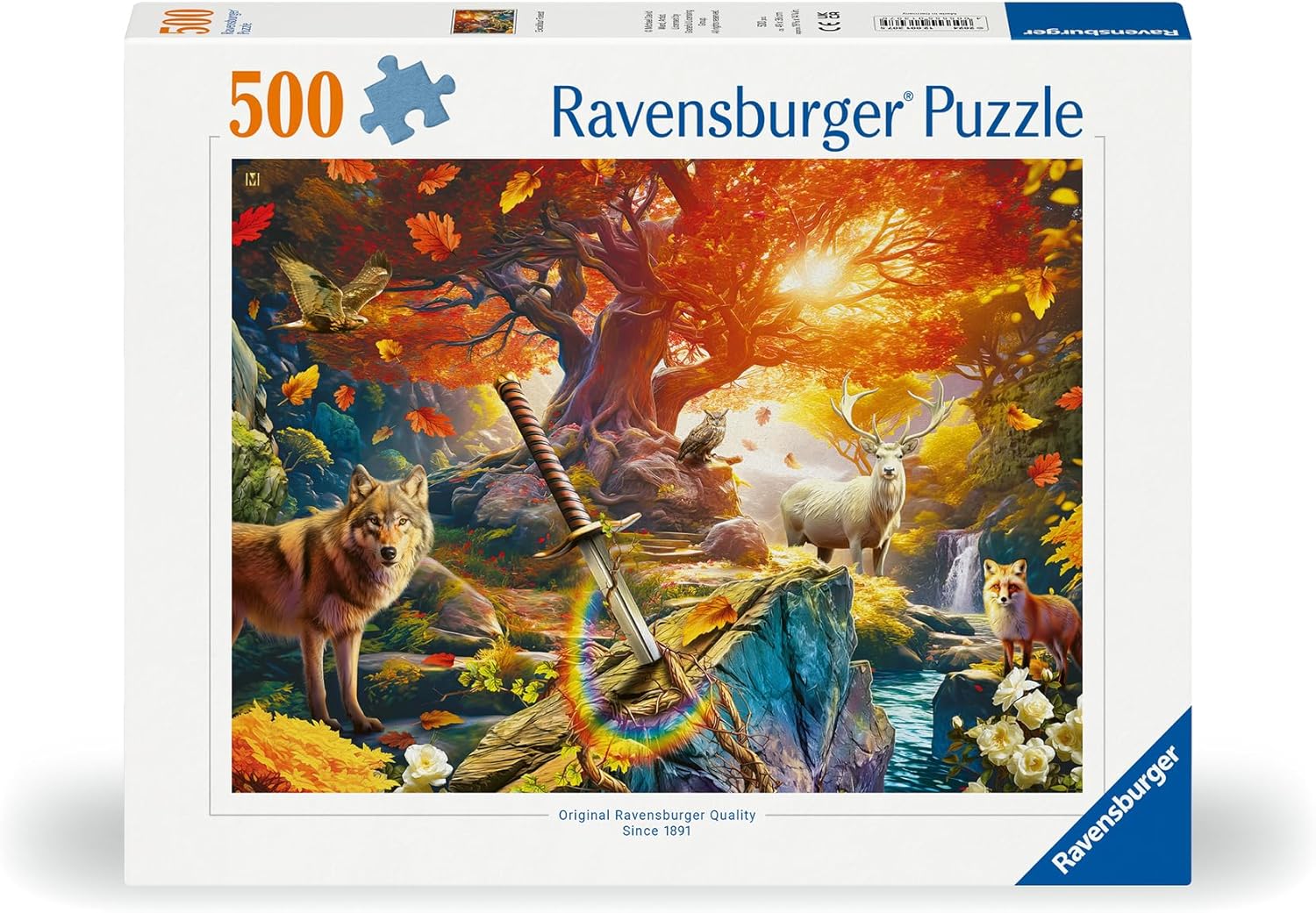 Excalibur erdő Ravensburger 500 darabos kirakó puzzle (RA - 12001307) - puzzlegarden