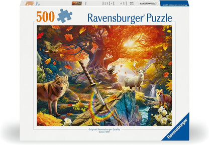 Excalibur erdő Ravensburger 500 darabos kirakó puzzle (RA - 12001307) - puzzlegarden