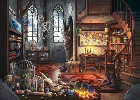 EXIT - A Sárkánylaborban Ravensburger 759 darabos kirakó puzzle (RA - 19954) - puzzlegarden