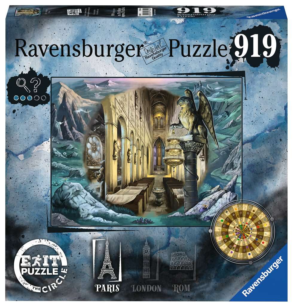 EXIT Circle - Párizs Ravensburger 919 darabos kirakó puzzle (RA-17304 4005556173044) - puzzlegarden