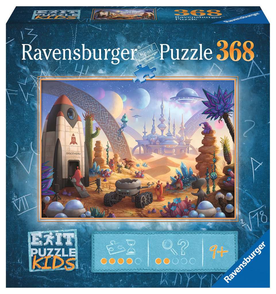 EXIT - Űrküldetés Ravensburger 368 darabos kirakó puzzle (RA-13267 4005556132676) - puzzlegarden