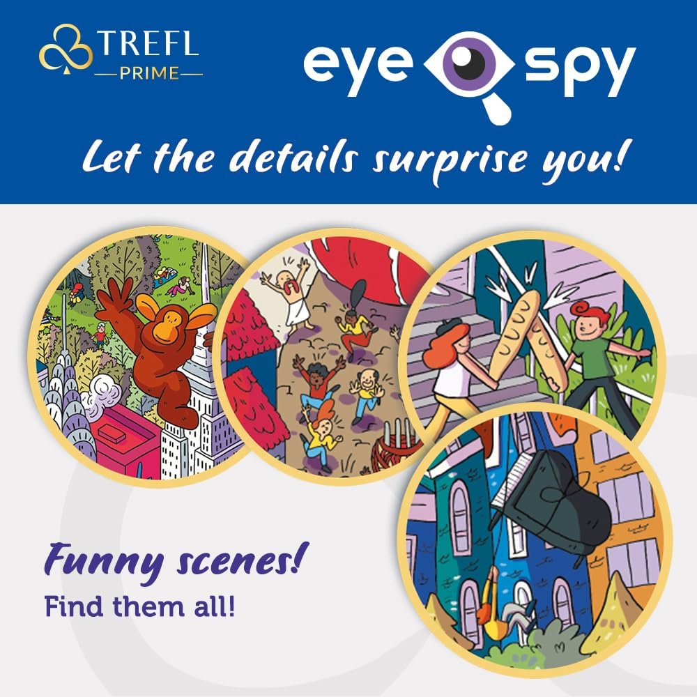 EYE - SPY – KÉPZELETBELI VÁROSOK: Róma, Olaszország Trefl Prime 1000 darabos kirakó puzzle (TR - 10709 5900511107098) - puzzlegarden