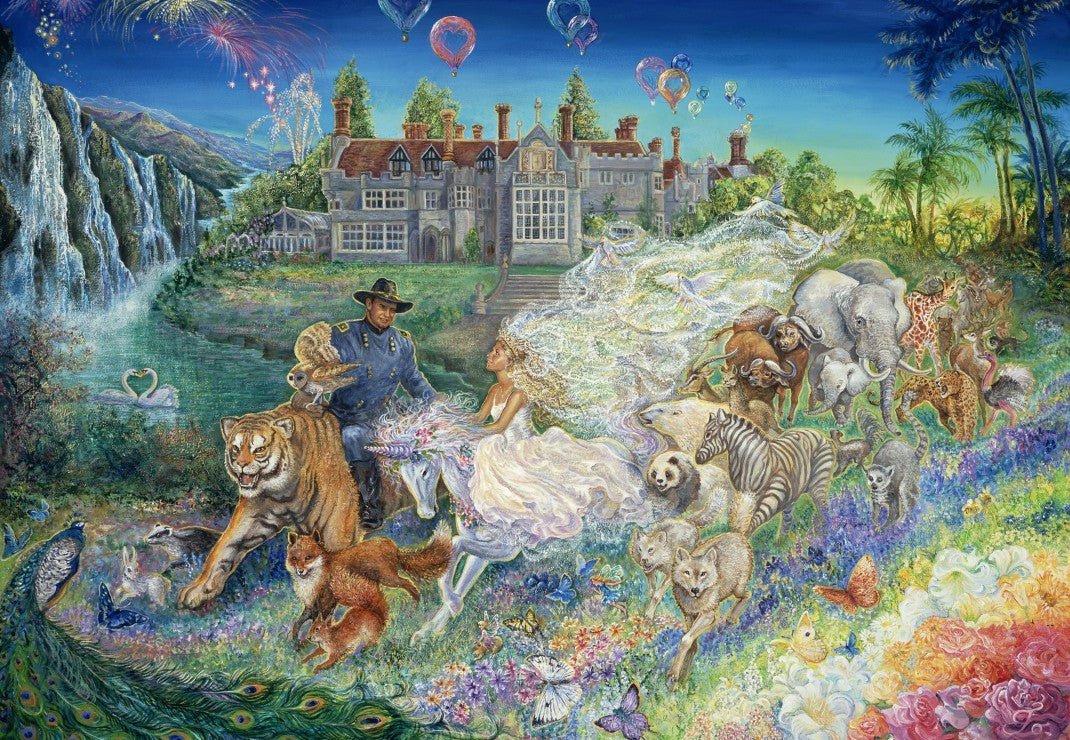 Fantázia esküvő Grafika 1000 darabos kirakó puzzle (GR - F - 32423 3663384324239) - puzzlegarden