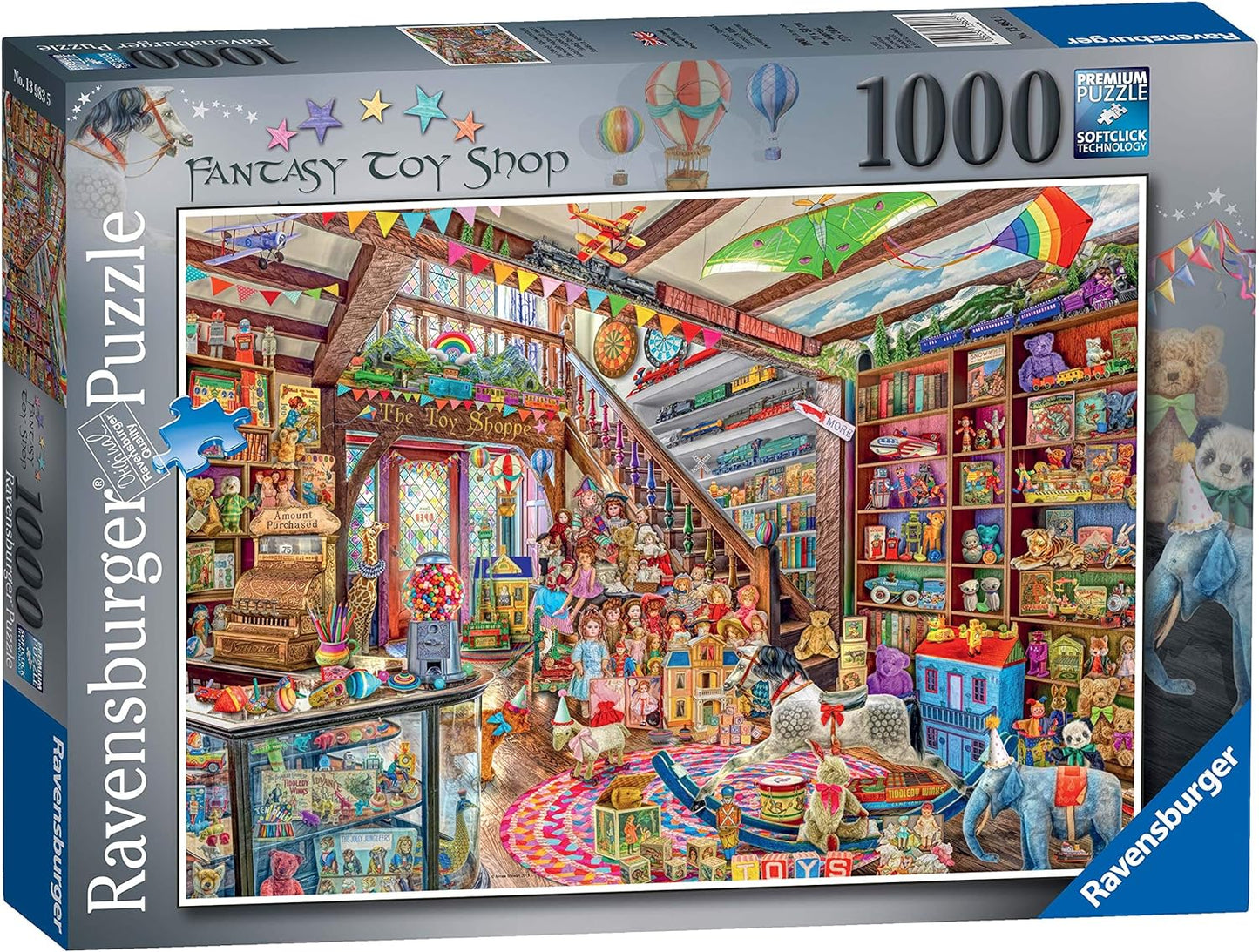 Fantázia Játékbolt Ravensburger 1000 darabos kirakó puzzle (RA-13983 4005556139835) - puzzlegarden