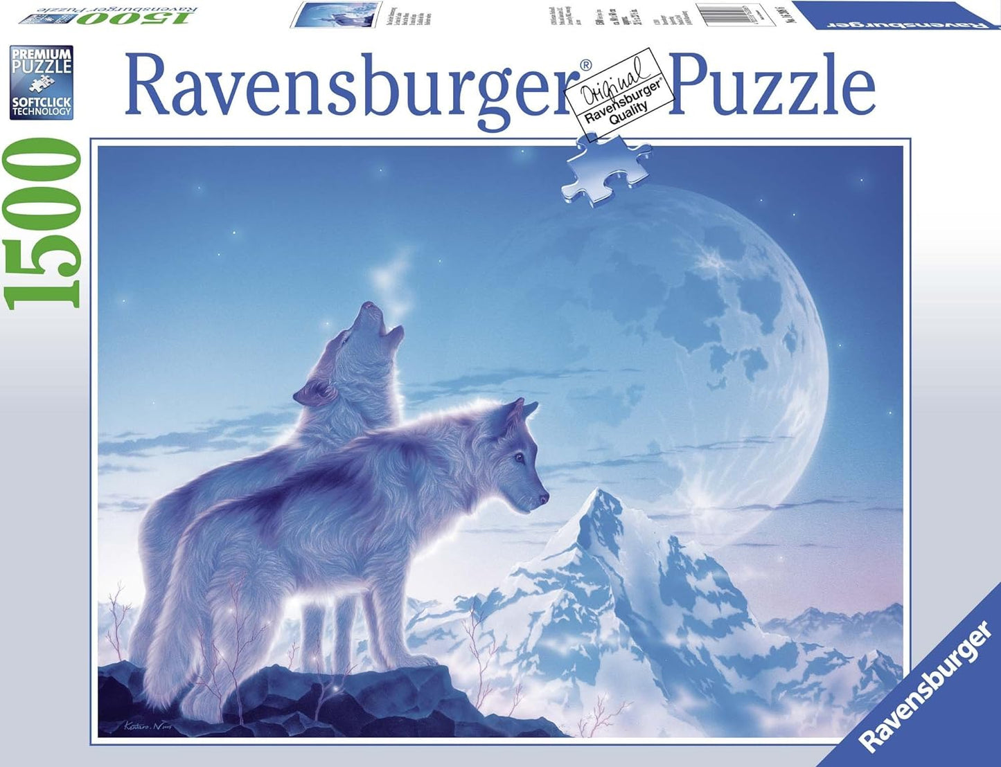 Farkas vonyítás Ravensburger 1500 darabos kirakó puzzle (RA-16208 4005556162086) - puzzlegarden