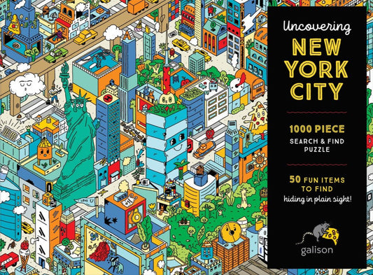 Fedezd fel New York - ot! Galison 1000 darabos kirakó puzzle (GA - 9780735381582) - puzzlegarden