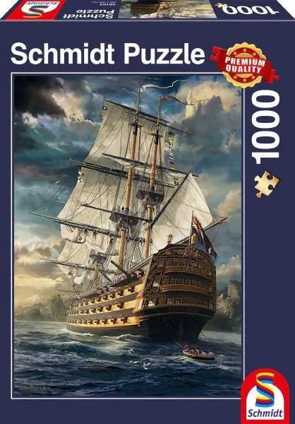 Felvont vitorlák Schmidt 1000 darabos kirakó puzzle (SCH-58153 4001504581534) - puzzlegarden