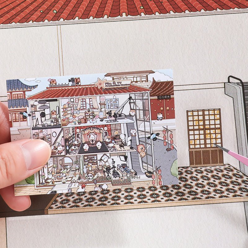 Film Studio - matricajelenet Simno 1 darabos kirakó puzzle (SN-6941776324195) - puzzlegarden