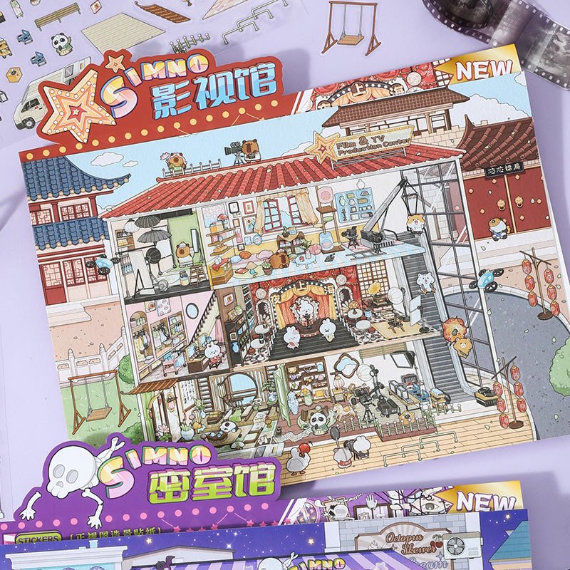 Film Studio - matricajelenet Simno 1 darabos kirakó puzzle (SN-6941776324195) - puzzlegarden