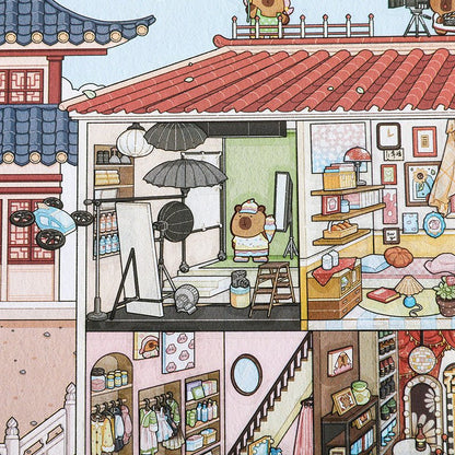 Film Studio - matricajelenet Simno 1 darabos kirakó puzzle (SN-6941776324195) - puzzlegarden