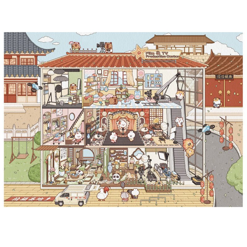 Film Studio - matricajelenet Simno 1 darabos kirakó puzzle (SN-6941776324195) - puzzlegarden