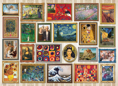 Fine Art Collection - Mesterművek Eurographics 1000 darabos kirakó puzzle (EUR-6000-5766 628136657662) - puzzlegarden