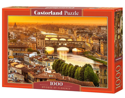 Firenzei Hidak Castorland 1000 darabos kirakó puzzle (C-104826 5904438104826) - puzzlegarden