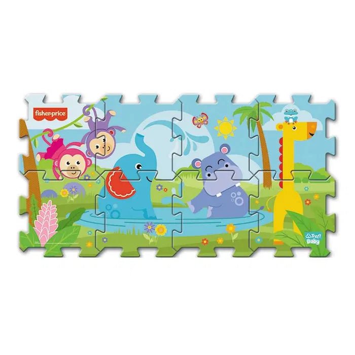 Fisher Price mosoly Trefl 8 darabos kirakó puzzle (TR - 61389) - puzzlegarden