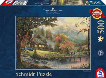 Folyóparti Idill Schmidt Spiele 500 darabos kirakó puzzle (SCH - 58465 4001504584658) - puzzlegarden