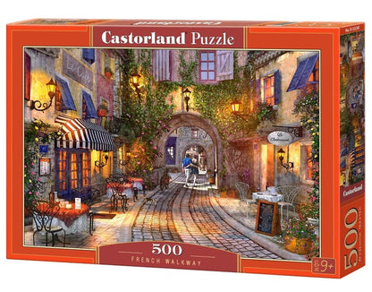 Francia Sétálóutca Castorland 500 darabos kirakó puzzle (C - B - 53261 5904438053261) - puzzlegarden