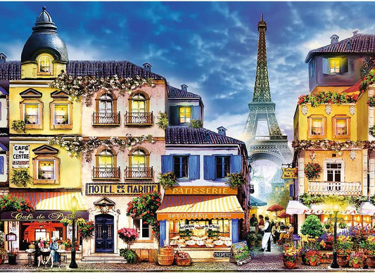 Francia Sikátor - Fa kirakó Trefl Wood Craft 1000 darabos kirakó puzzle (TR - 20142) - puzzlegarden