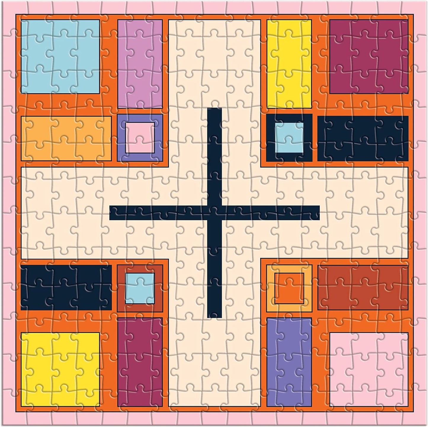 Frank Lloyd Wright - Geometrikus textíliák - 4x200 Galison 200 darabos kirakó puzzle (GA-M050622G 9780735376236) - puzzlegarden