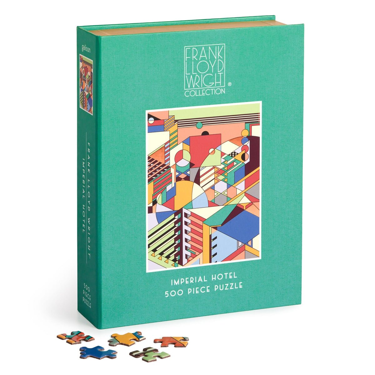 Frank Lloyd Wright - Imperial Hotel - díszdobozban, aranyfóliás Galison 500 darabos kirakó puzzle (GA-9780735381353 9780735381353) - puzzlegarden