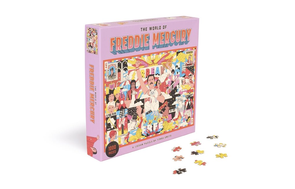 Freddie Mercury világa Laurence King 1000 darabos kirakó puzzle (LK - 9781913947583) - puzzlegarden