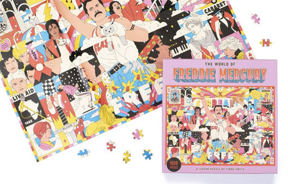 Freddie Mercury világa Laurence King 1000 darabos kirakó puzzle (LK - 9781913947583) - puzzlegarden
