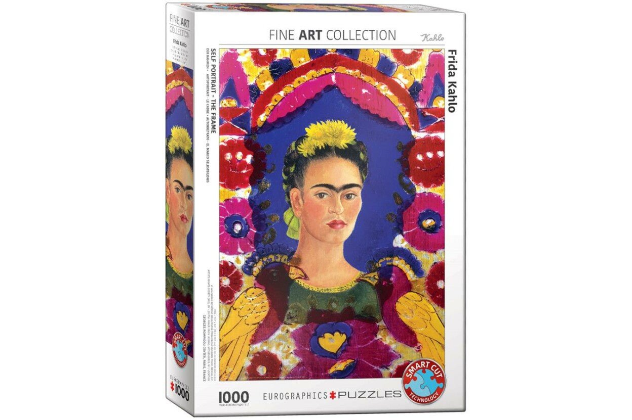 Frida Kahlo - Önarckép: A Keret EuroGraphics 1000 darabos kirakó puzzle (EUR-6000-5425 628136654258) - puzzlegarden