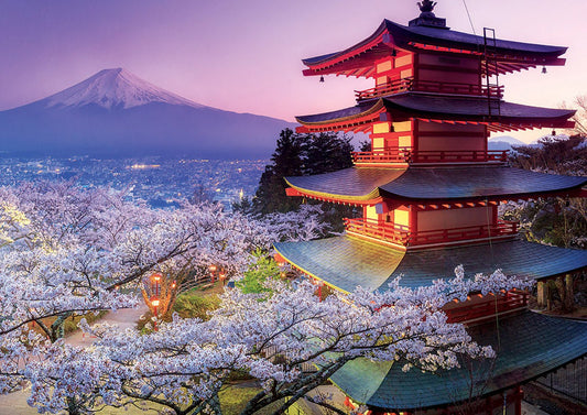Fudzsi, Japán Educa 2000 darabos kirakó puzzle (ED - 16775) - puzzlegarden