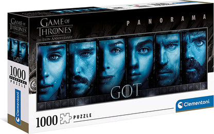 Game of Thrones - Panoráma Clementoni 1000 darabos kirakó puzzle (CL-39590 8005125395903) - puzzlegarden