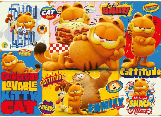 Garfield kalandjai Trefl 1000 darabos kirakó puzzle (TR - 10935) - puzzlegarden